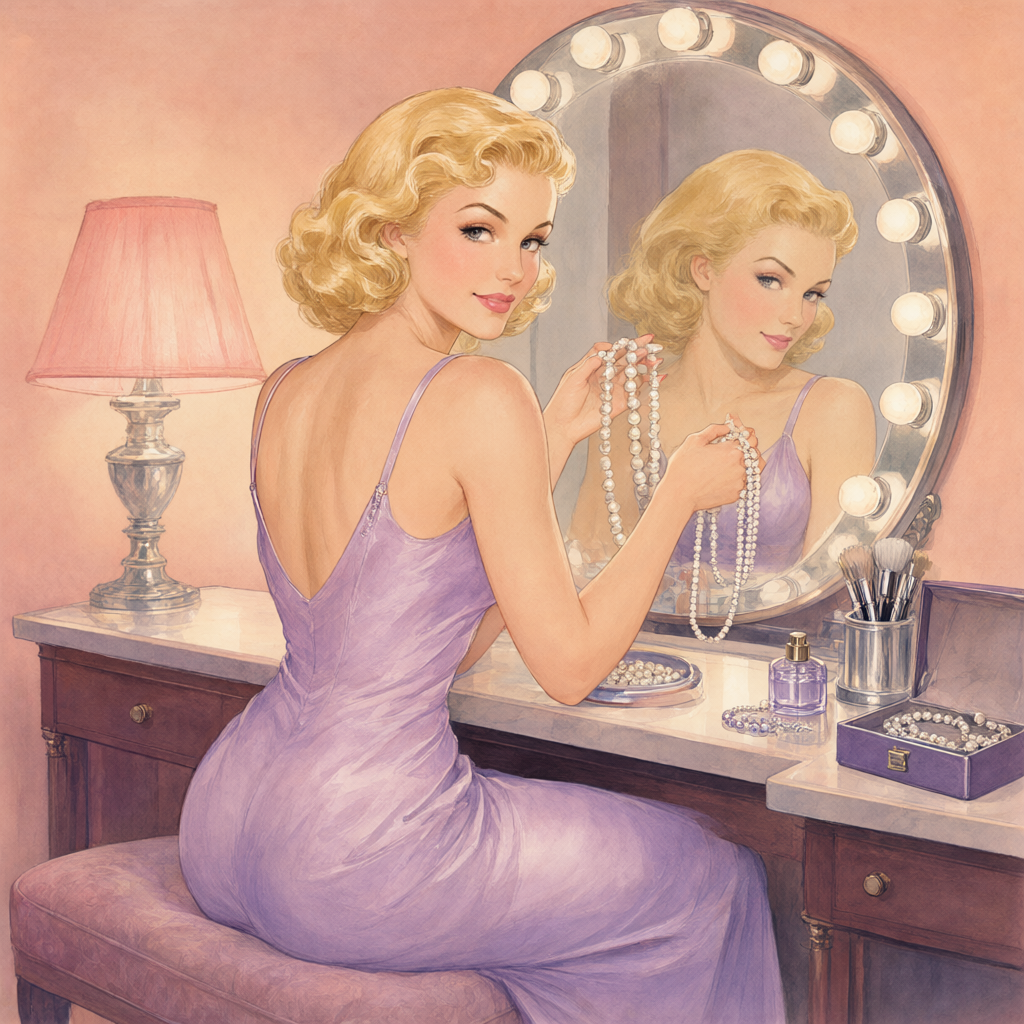 Alberto Vargas pin-up: The Pearls