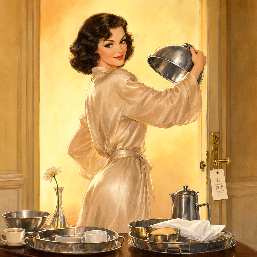 Alberto Vargas pin-up: Room Service