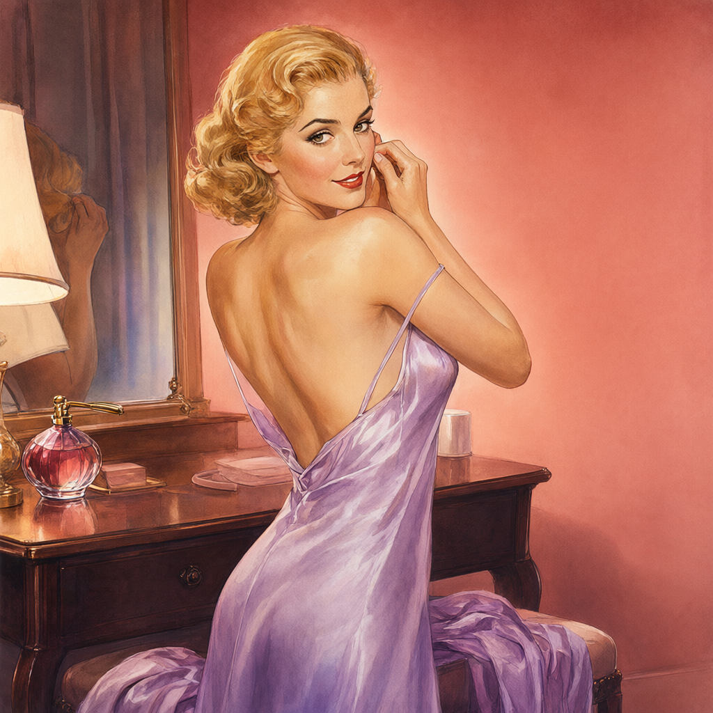 Alberto Vargas pin-up: The Earring